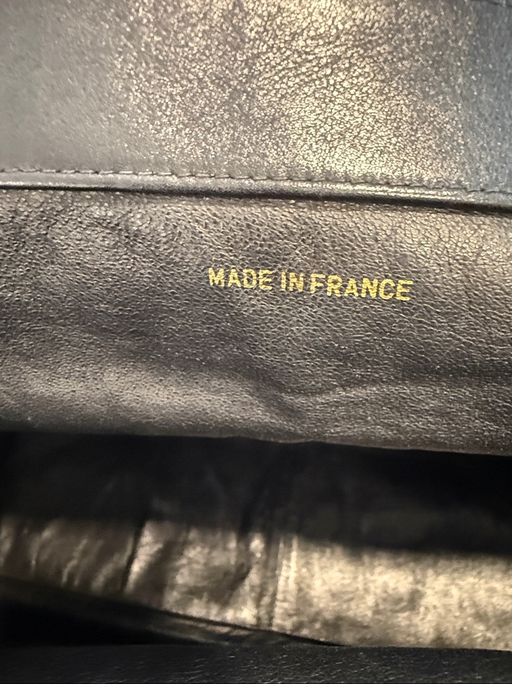 Chanel Black Leather Tote - Picture 7 of 9
